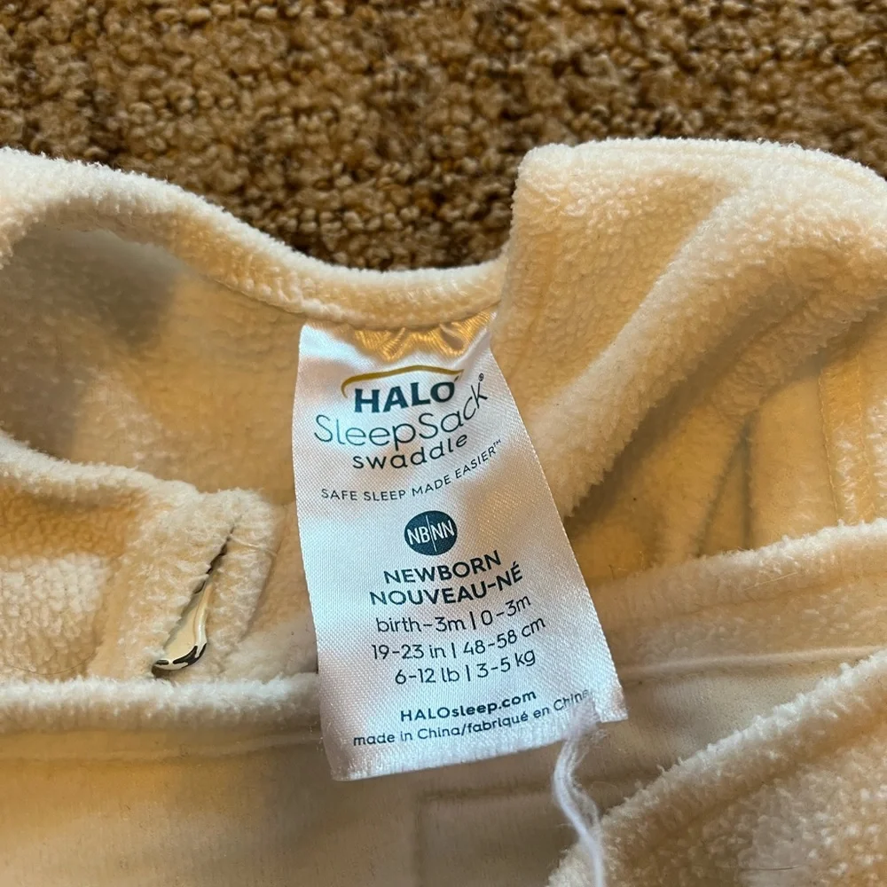 Size NB Halo SleepSack Swaddle Set of 5 - Picture 2 of 7